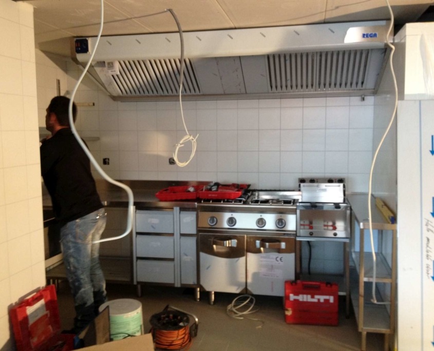 Construction de cuisine