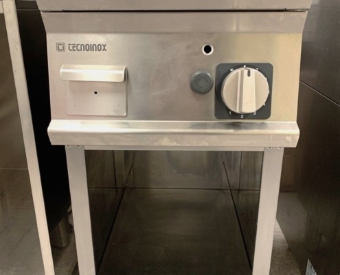 Grill Lisse FTC4FG7 4 châssis ouvert Tecnoinox