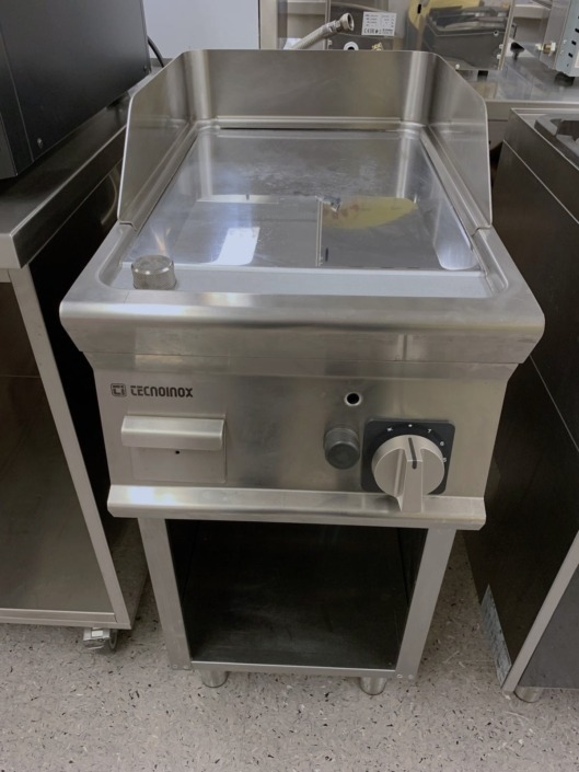 Grill Lisse FTC4FG7 4 châssis ouvert Tecnoinox