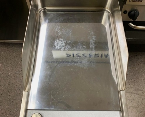 Grill Lisse FTC4FG7 4 châssis ouvert Tecnoinox