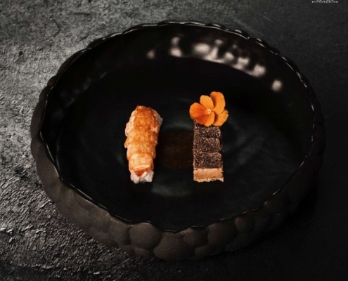 Bubble Black Bowl Style point