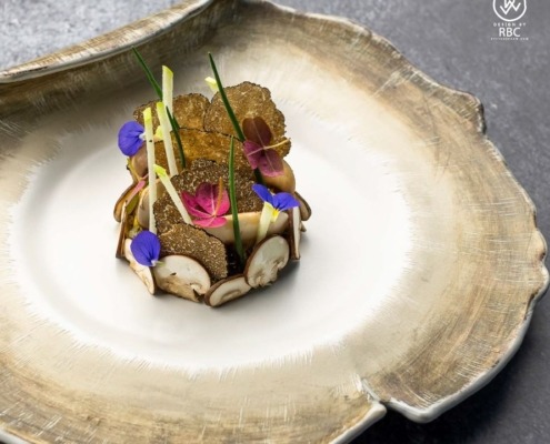 Assiette Ancienne Stone style point