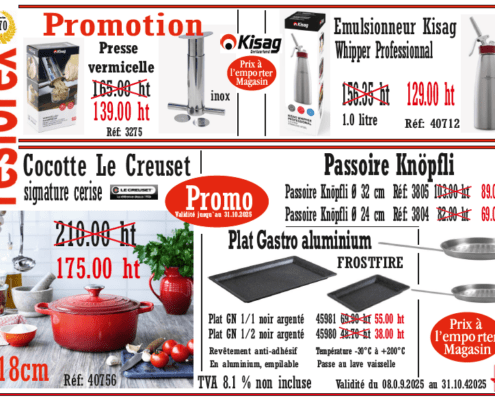 Promo 4 Articles Chassse 2025