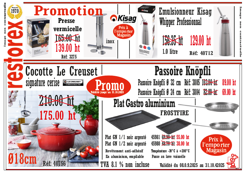 Promo 4 Articles Chassse 2025