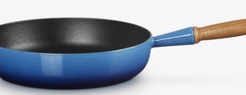 Sauteuse Haute Ø 28 Cm Fonte Signature Bleu Sauteuse Haute Ø 28 Cm Fonte Signature Bleu