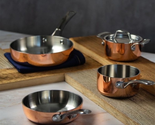 Poêles et Faitout  Culinox cuivre