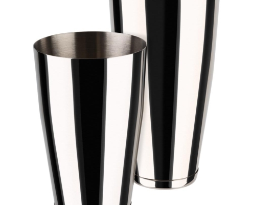 Set de 2 Shaker en acier poli mat Set de 2 Shaker en acier poli mat