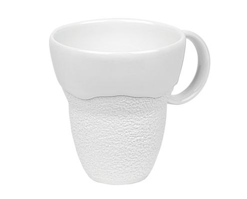 Tasse à Expresso 9 Cl, DUETTO Blanc