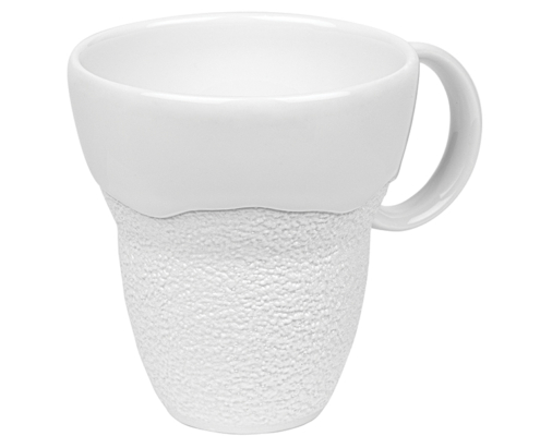 Tasse à Café Thé 20 Cl, DUETTO Blanc