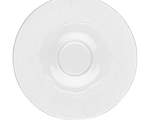 Sous Tasse à Café-thé Ø 15.5 Cm, DUETTO Blanc
