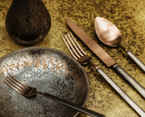 Couvert De Table STUDIO RAW Bicolor Decor